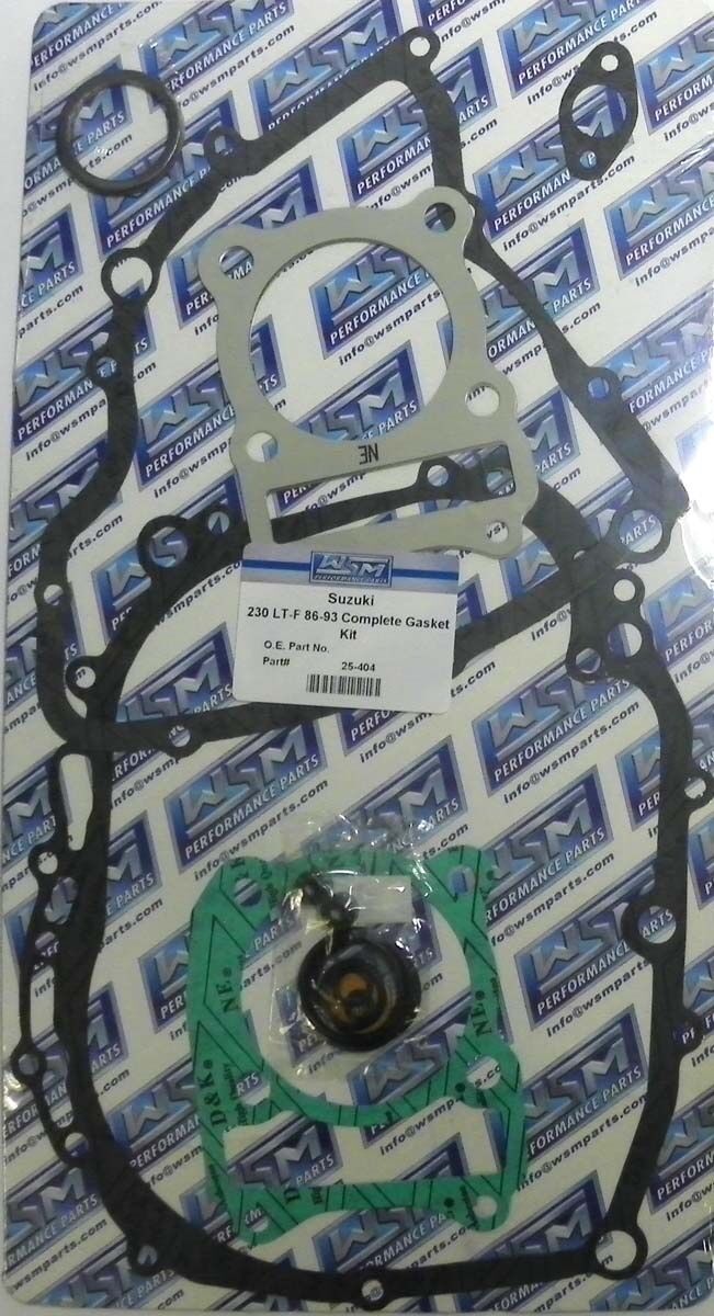 WSM 230 LT COMPLETE GASKET KIT '85-'93, 25-404
