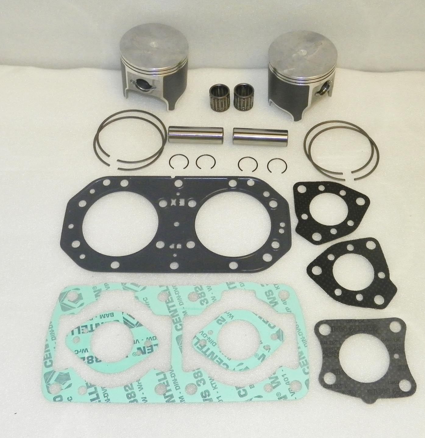 KAWASAKI 750 Early Platinum Piston Top End Rebuild Kit 010-820-11P .25 SIZE