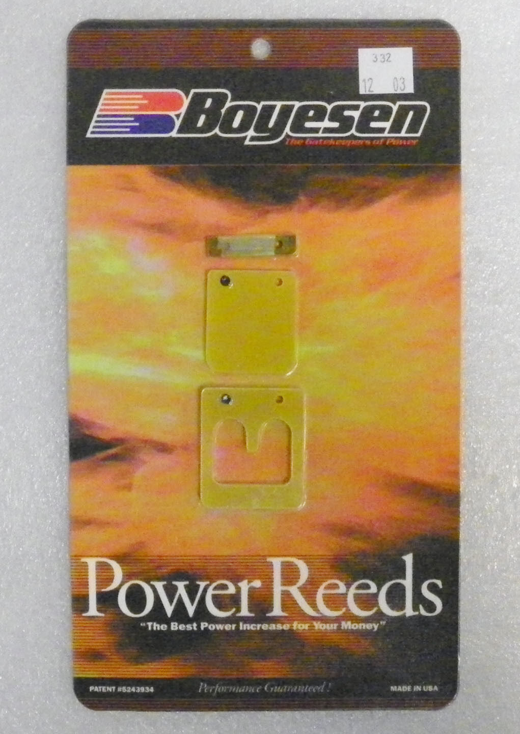 Boyesen Yamaha 25-50 Hp 3 CYL Reeds 332 -