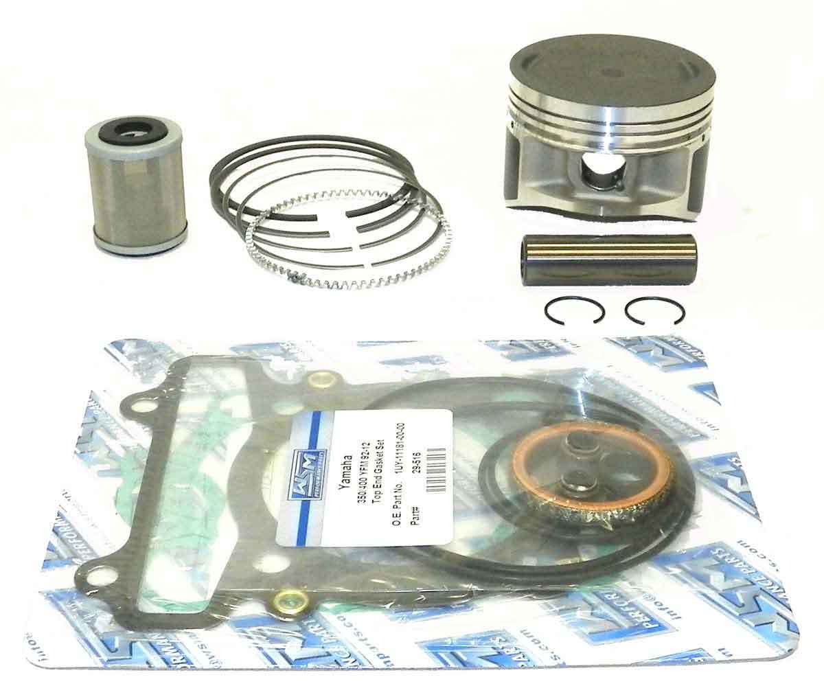 WSM Yamaha 350 Top End Rebuild Kit '87-'14, 54-540-10 OEM 1UY-11631-01-Y0