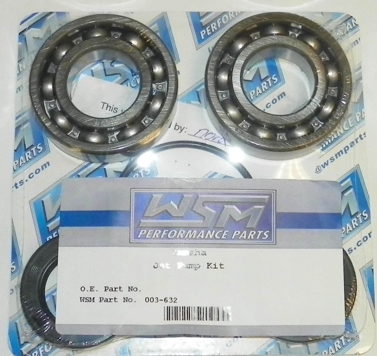 WSM Yamaha 500 / 650 Jammer/Runner '89-'93 Jet Pump Repair Kit 003-632