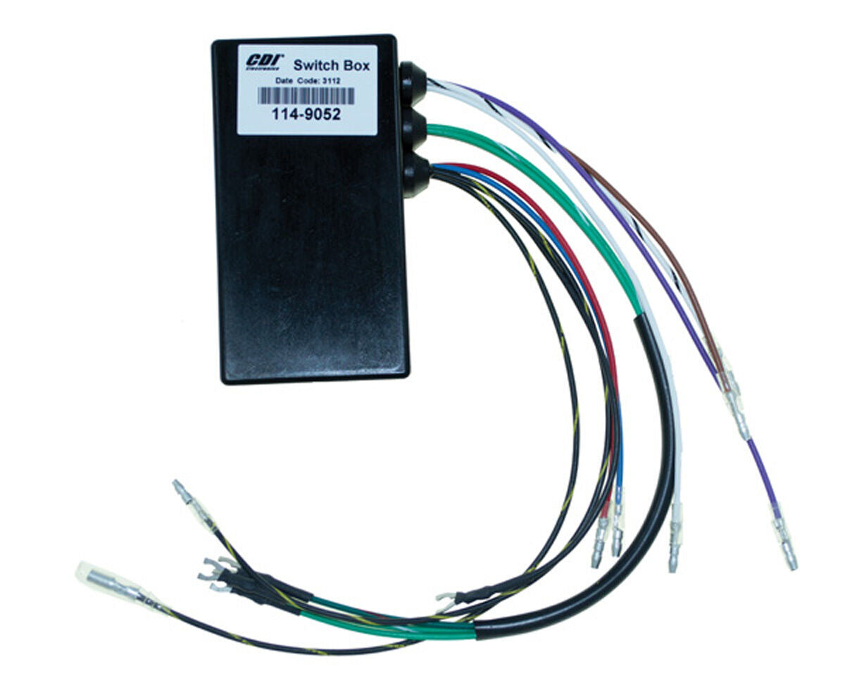 CDI Mercury 50-60 HP 3 Cyl Switch Box '91-'97 - 114-9052, 19052A3, 19052A5