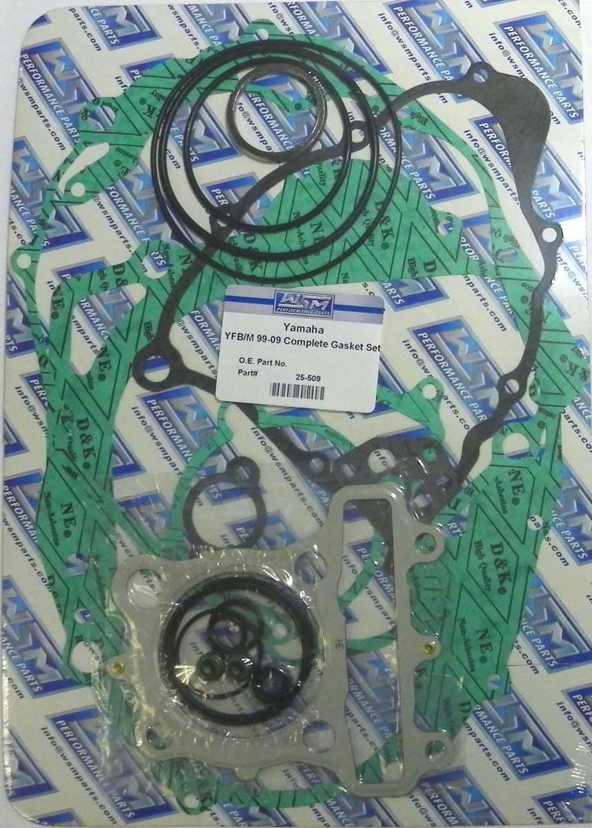 WSM YAMAHA 250 BEAR TRACKER '99-'04 COMPLETE ATV GASKET KIT 25-509