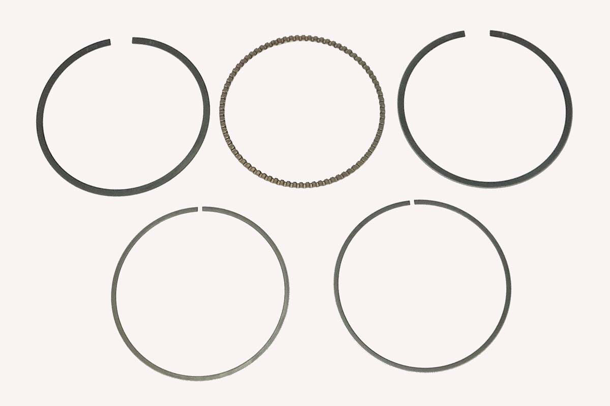 WSM PISTON RINGS KAWASAKI 400 BAYOU / PRAIRIE 93-02 .5MM OVER 51-251-05