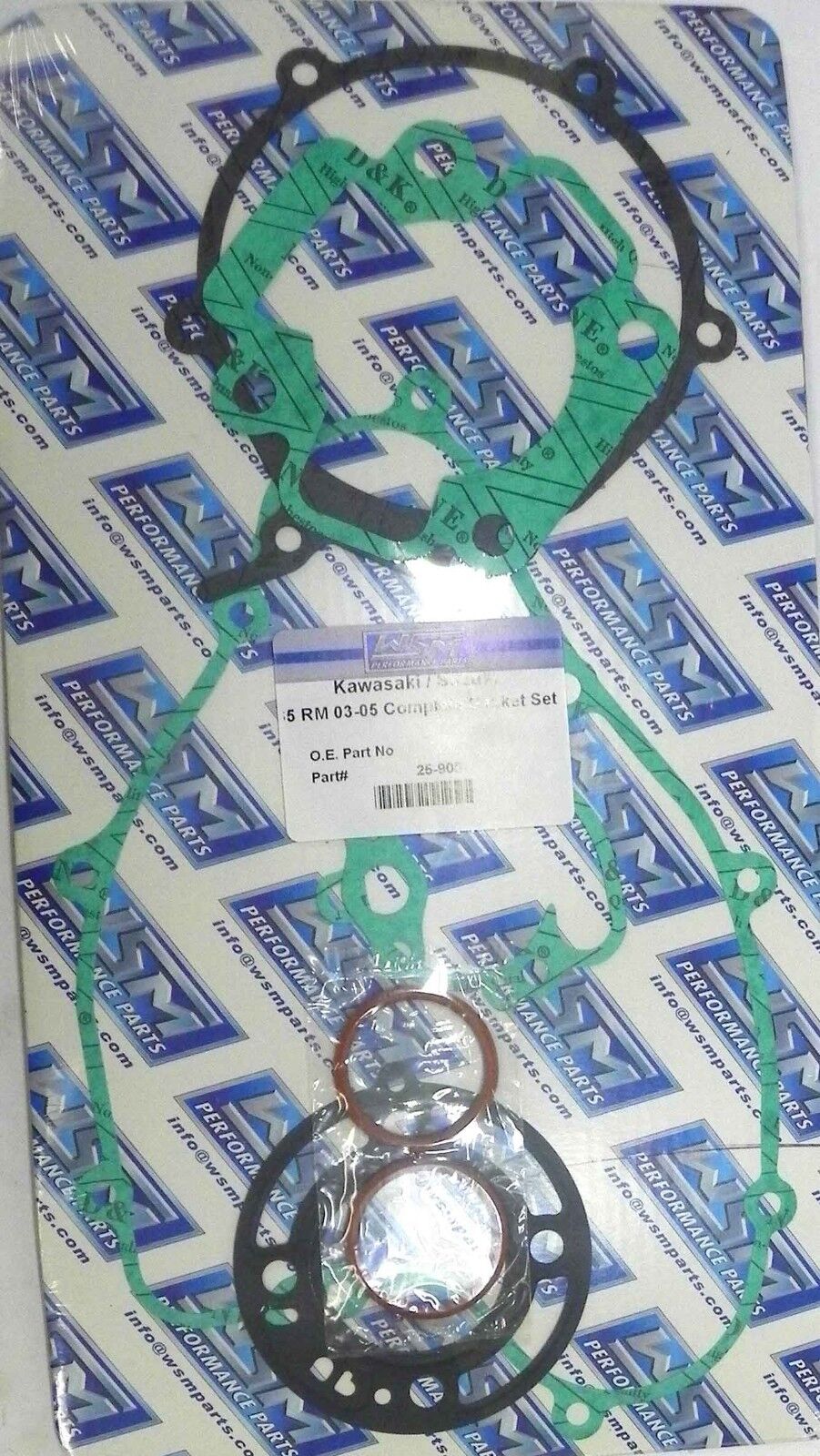 WSM Gasket Kit, Complete: Kawasaki 65 KX / RM '00-'05 - 25-905