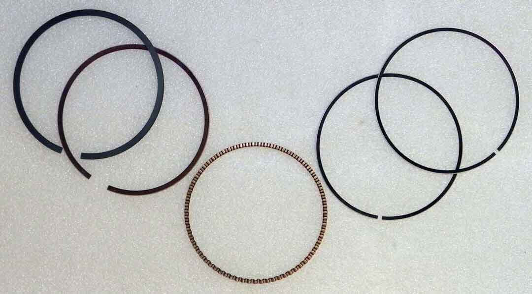 WSM Piston Rings Yamaha 400 Grizzly / Kodiak 00-08 1mm Over - 51-543-07
