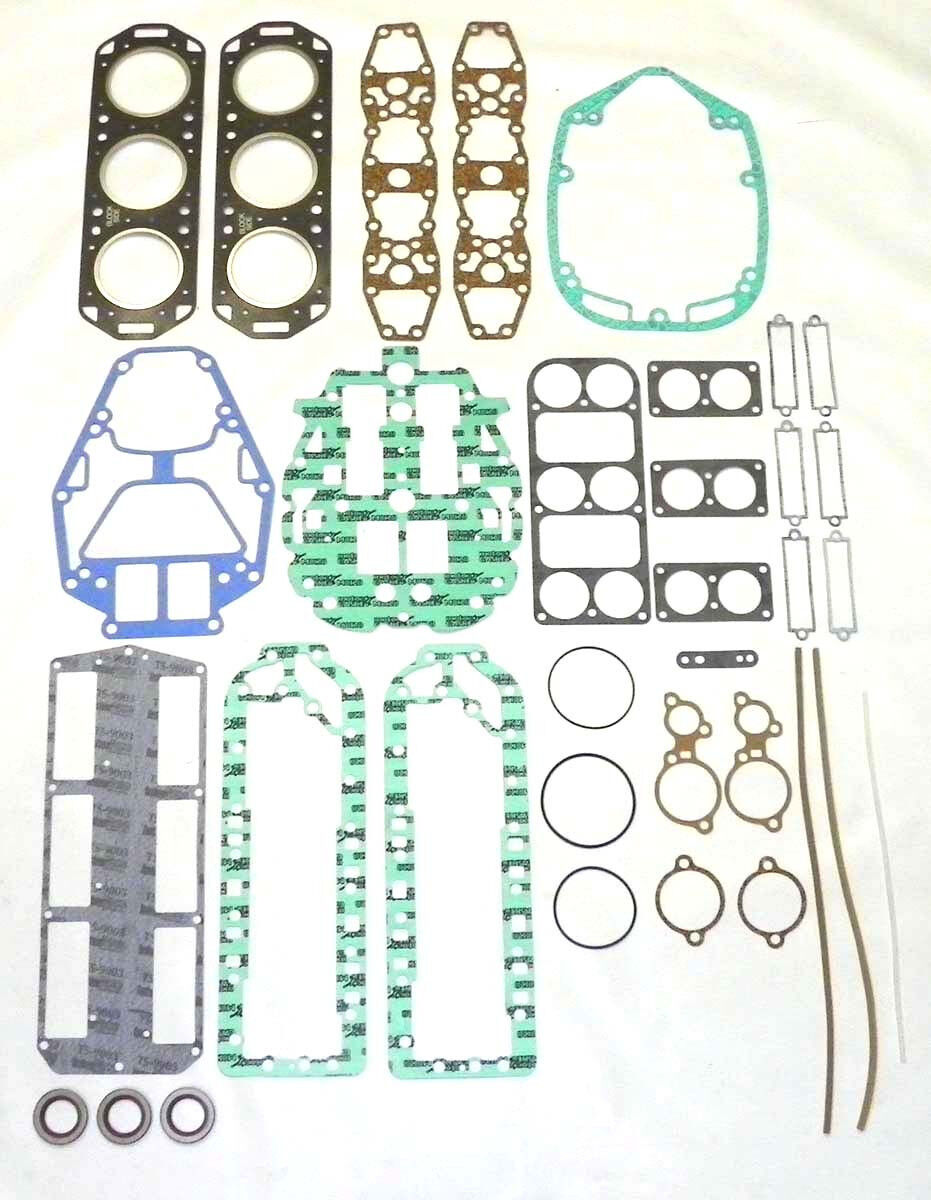 WSM Mercury 150 Hp '83-91 6 Cyl (Bottom Guided) Rebuild Kit, STD 3.125 100-50-10