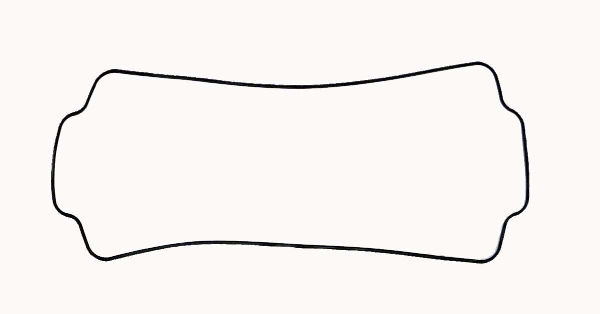 WSM Yamaha 1000 / 1100 Oil Cooler Gasket '02-'15 007-597-03, 60E-13475-00-00