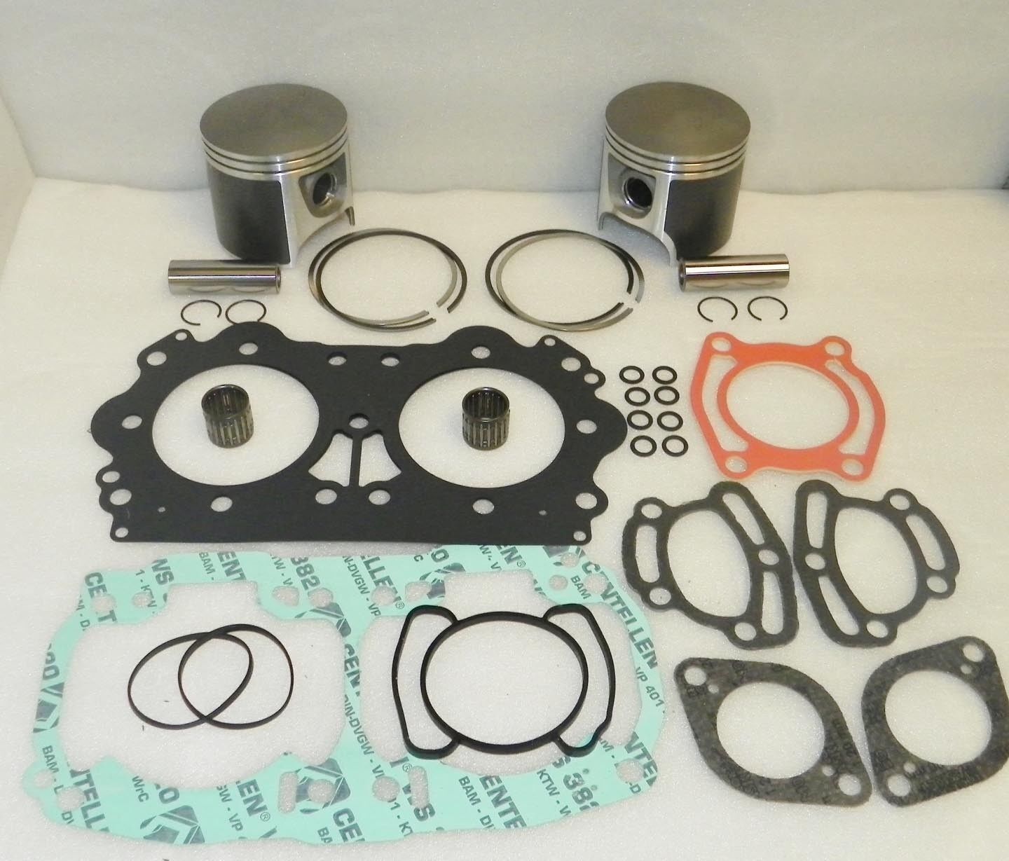 Seadoo 951 Plat. Piston Top End Rebuild Kit PWC 010-819-14P 1mm SIZE 290888570
