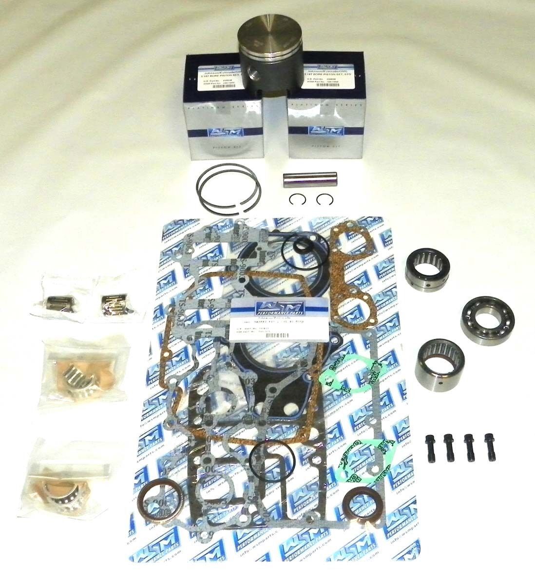 Johnson Evinrude 28-60 HP 2 Cyl Looper '80-'05 REBUILD KIT 100-100-11 .010 SIZE