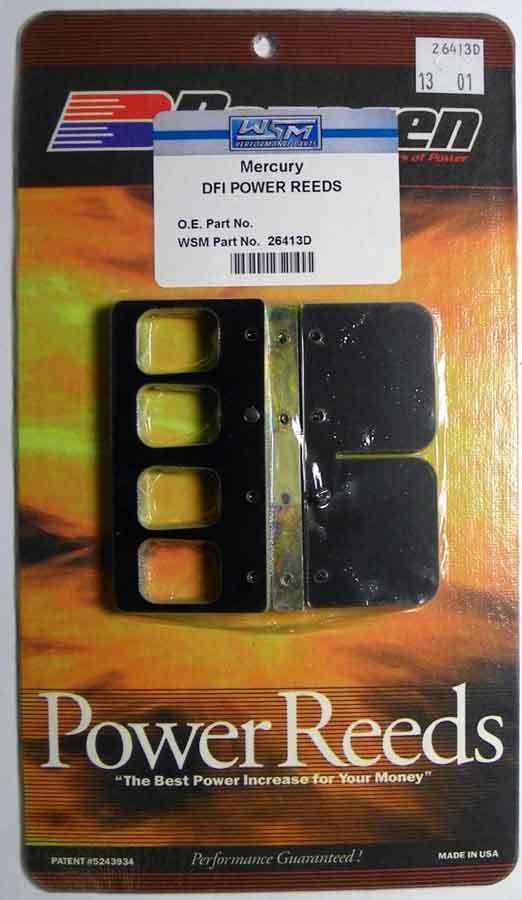 Boyesen REEDS: MERCURY / MARINER 115 - 200 HP 2.5L DFI 4 Petal 26413D
