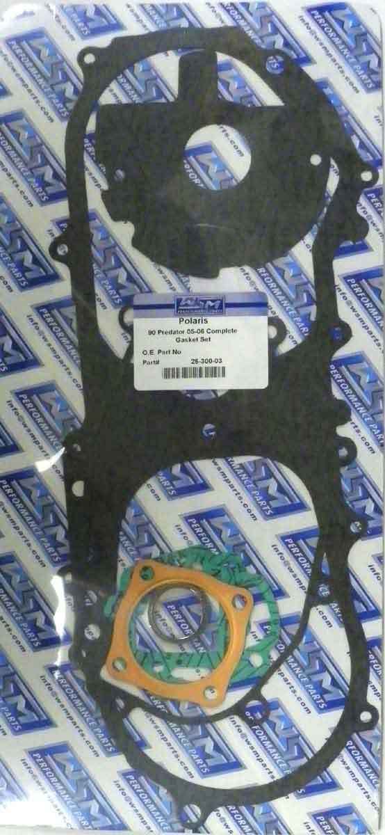 WSM Gasket Kit, Complete: Polaris 90 Predator 05-06 - 25-300-03
