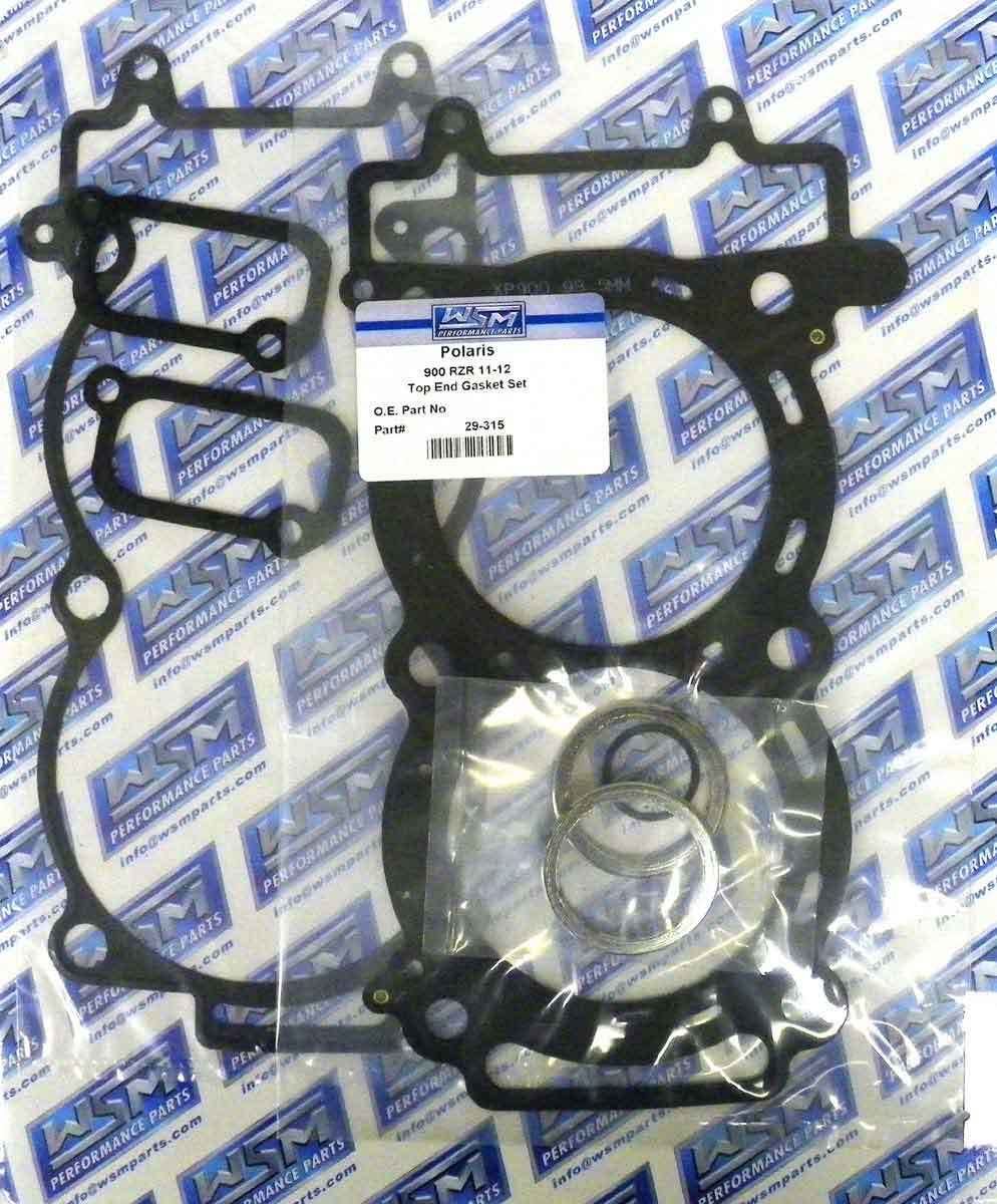 WSM Gasket Kit, Top End: Polaris 900 RZR 93.5mm bore '11-'12 - 29-315