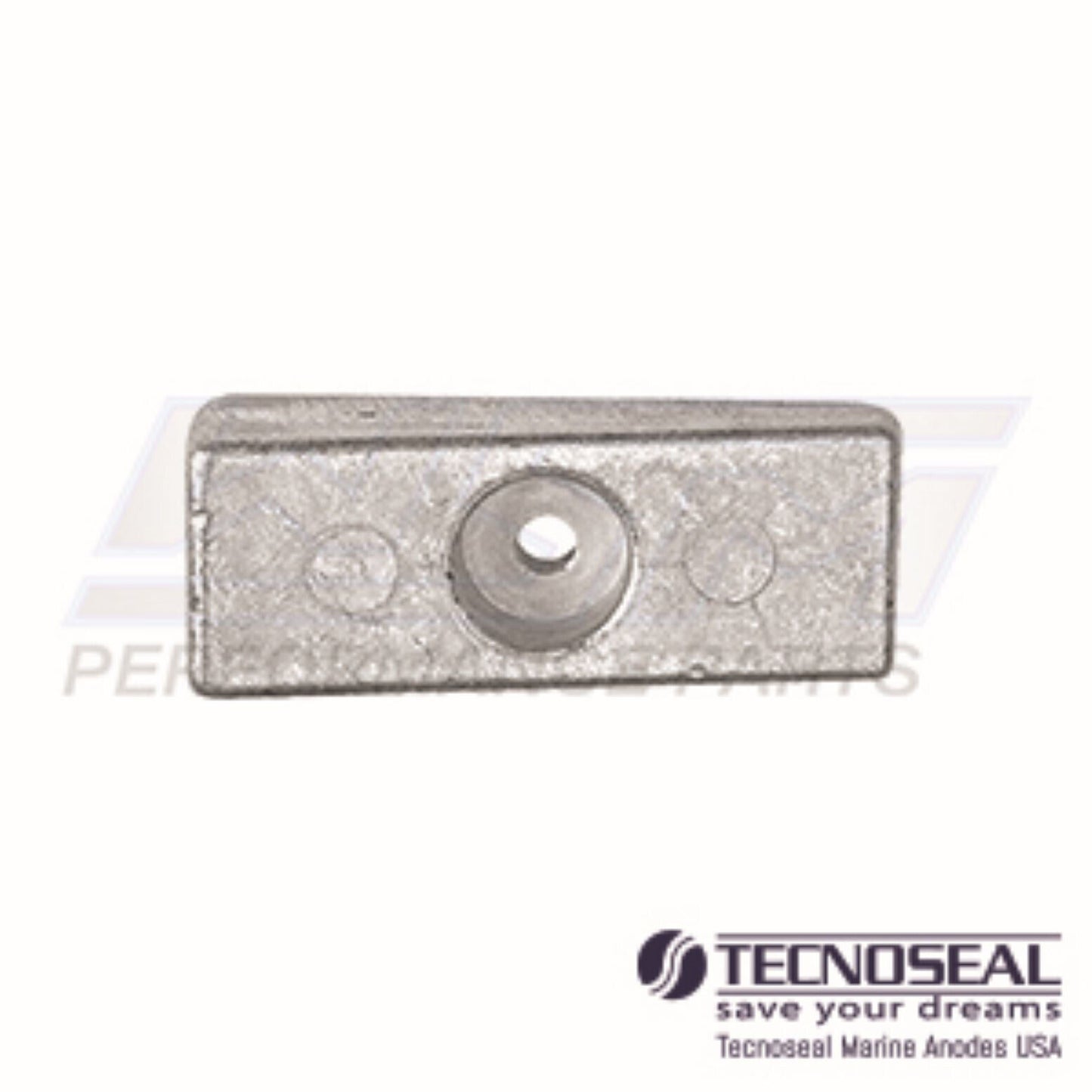 WSM Wedge Anode Honda 75 / 90 Hp BF 97-98 - 450-01405AL, 41109-ZW1-003