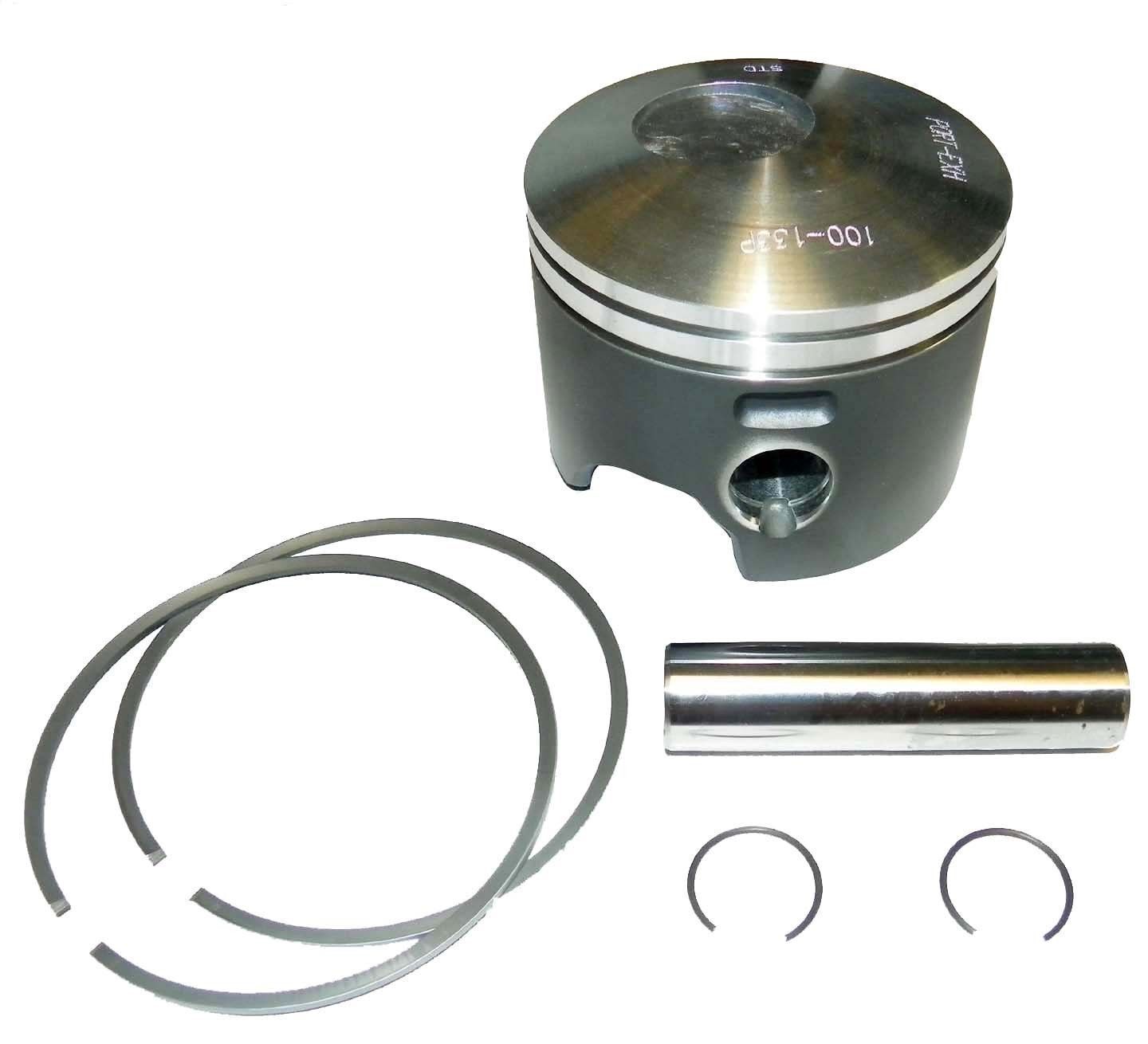 WSM Johnson / Evinrude 75-175 Hp Ficht Piston Kit 100-133 OEM 5000813, 5006728