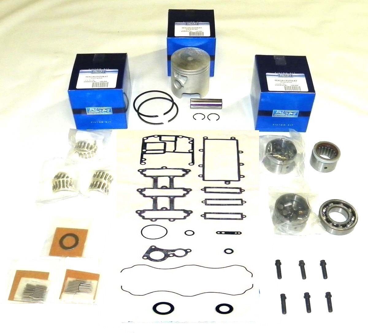 Mercury 75-125 Hp 1.5L 3cyl DFI Optimax Rebuild Kit 700-879858 .015- 100-27-115