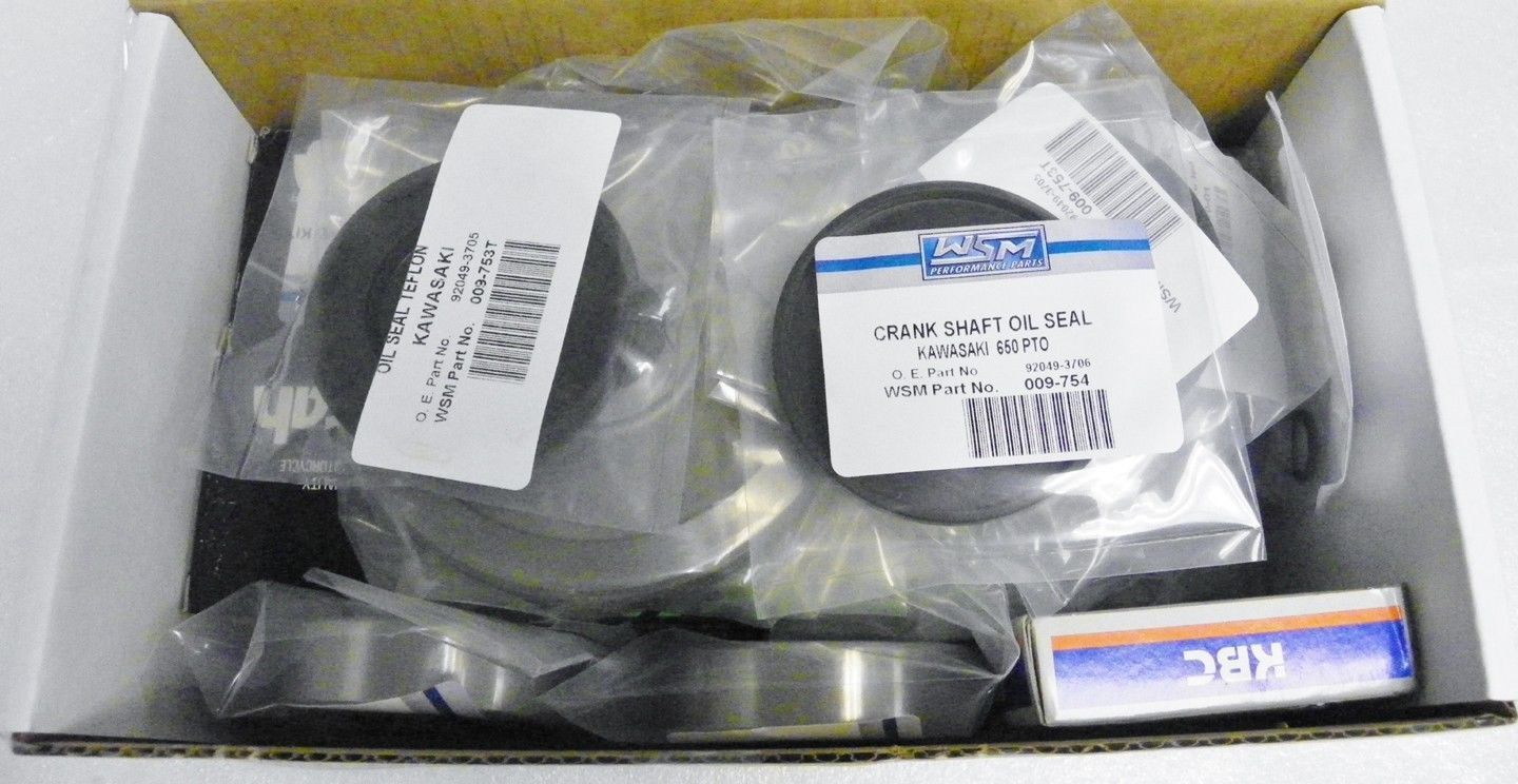 WSM Kawasaki 650 Crankshaft Rebuild Kit '89-'96 PWC 010-310-01