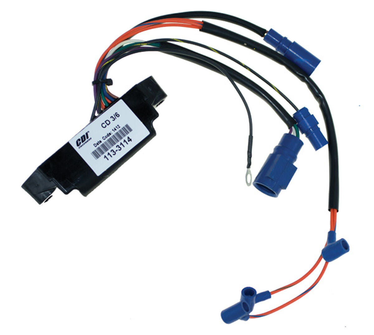 CDI Johnson / Evinrude 150-175 HP 3/6 Cyl Power Pack 86-'88, 113-3114, 0583114