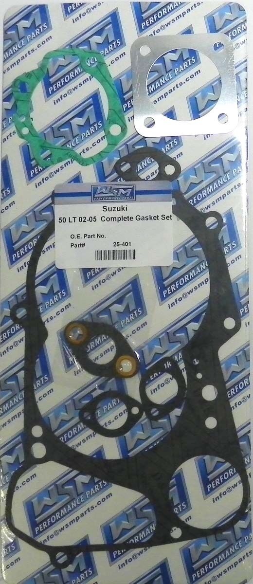 WSM 50 LT 2002-2005 COMPLETE ATV GASKET KIT 25-401