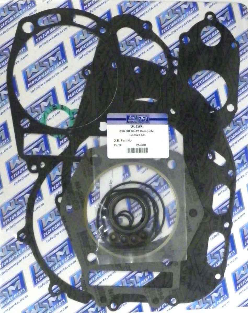 WSM Gasket Kit, Complete: 650 DR '96-'20 - 25-980