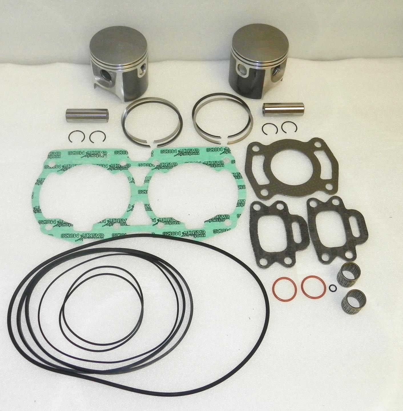 WSM Seadoo 580 587 Platinum Piston Top End Rebuild Kit '92-'96 010-815-10P -