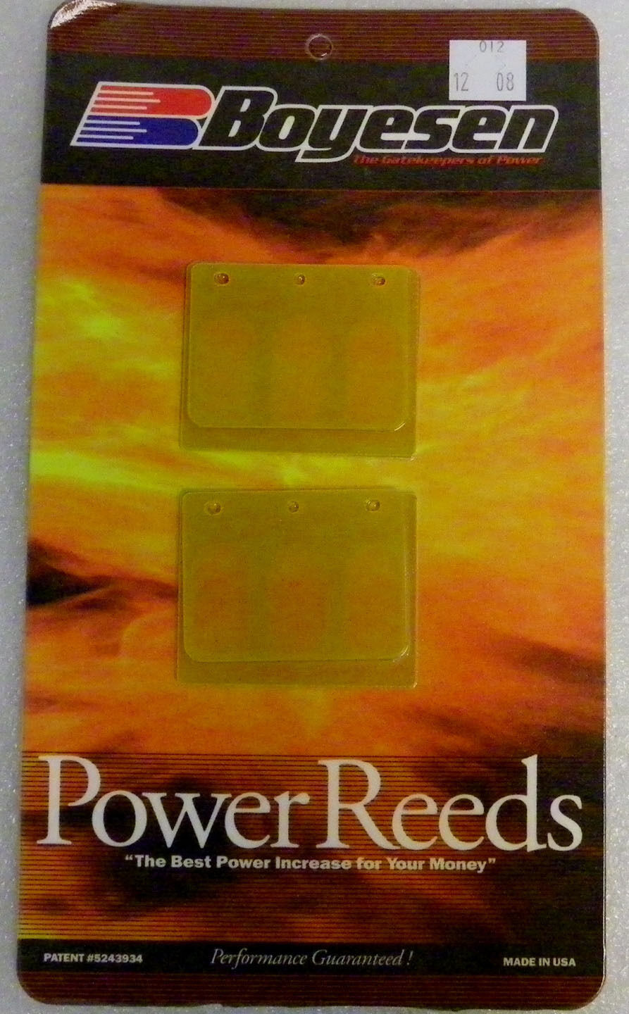 Boyesen Kawasaki 650 Power Reeds '86-'96 - 012