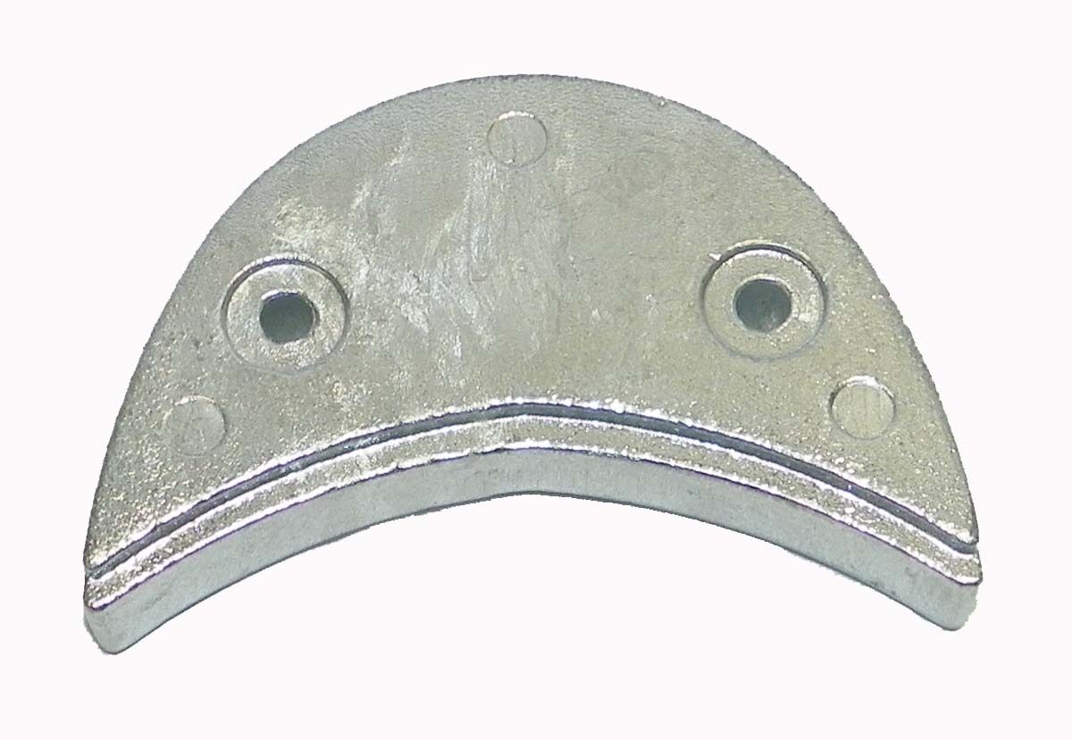 TECNOSEAL HALFMOON ANODE JOHNSON / EVINRUDE 90 - 140 HP, 450-00908, 0392123