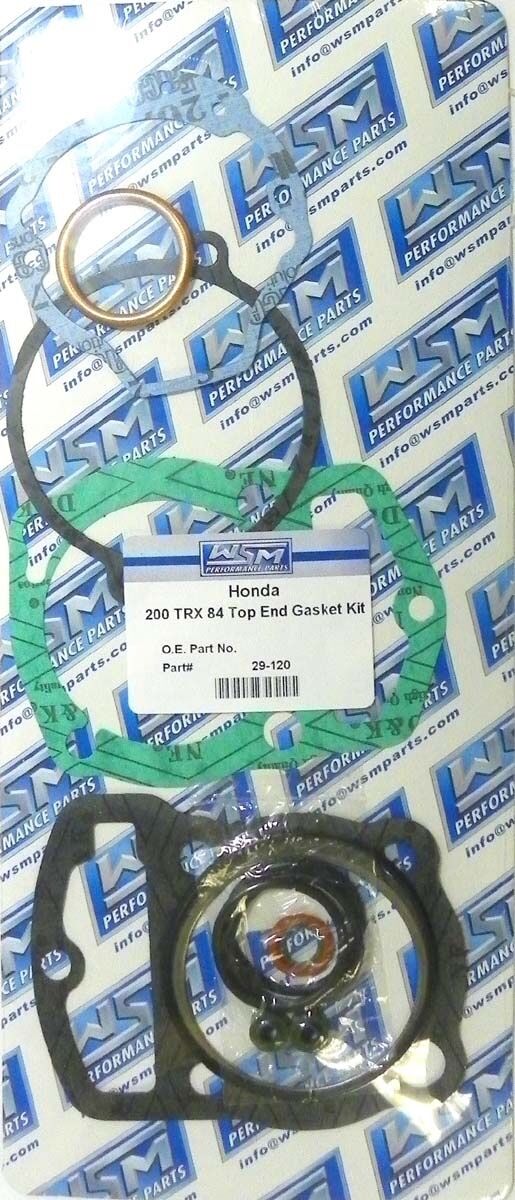WSM TOP END GASKET KIT HONDA 185 / 200 ATC / XL '81-'86 29-120, 061A1-KA2-S02