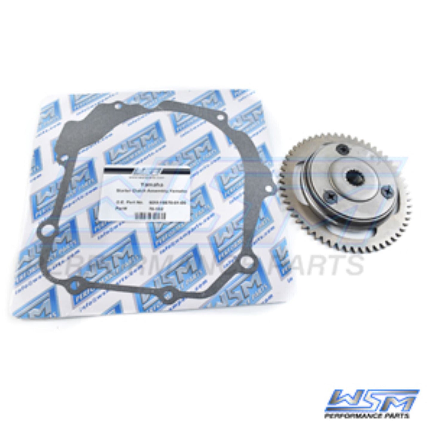 WSM Starter Clutch Assembly Yamaha 125 Breeze / Grizzly 89-13 - 70-132