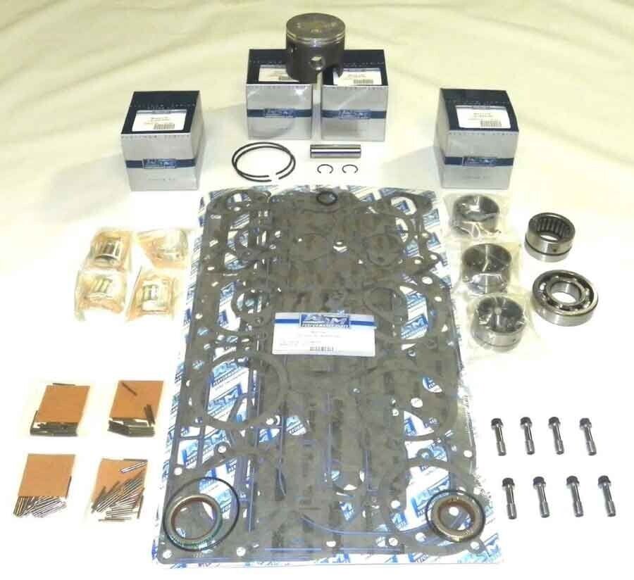 WSM MERCURY REBUILD KIT 100 / 115 HP 4 CYL LOOPER '89-93 .020 3.395" 100-25-22