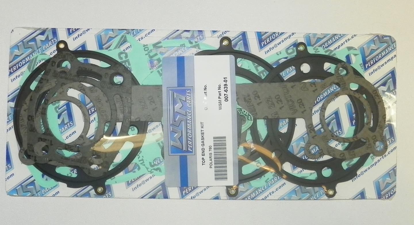 WSM Polaris 780 SL/SLT/SLX/VIRAGE Top End Gasket Kit '95-'04 PWC 007-639-01