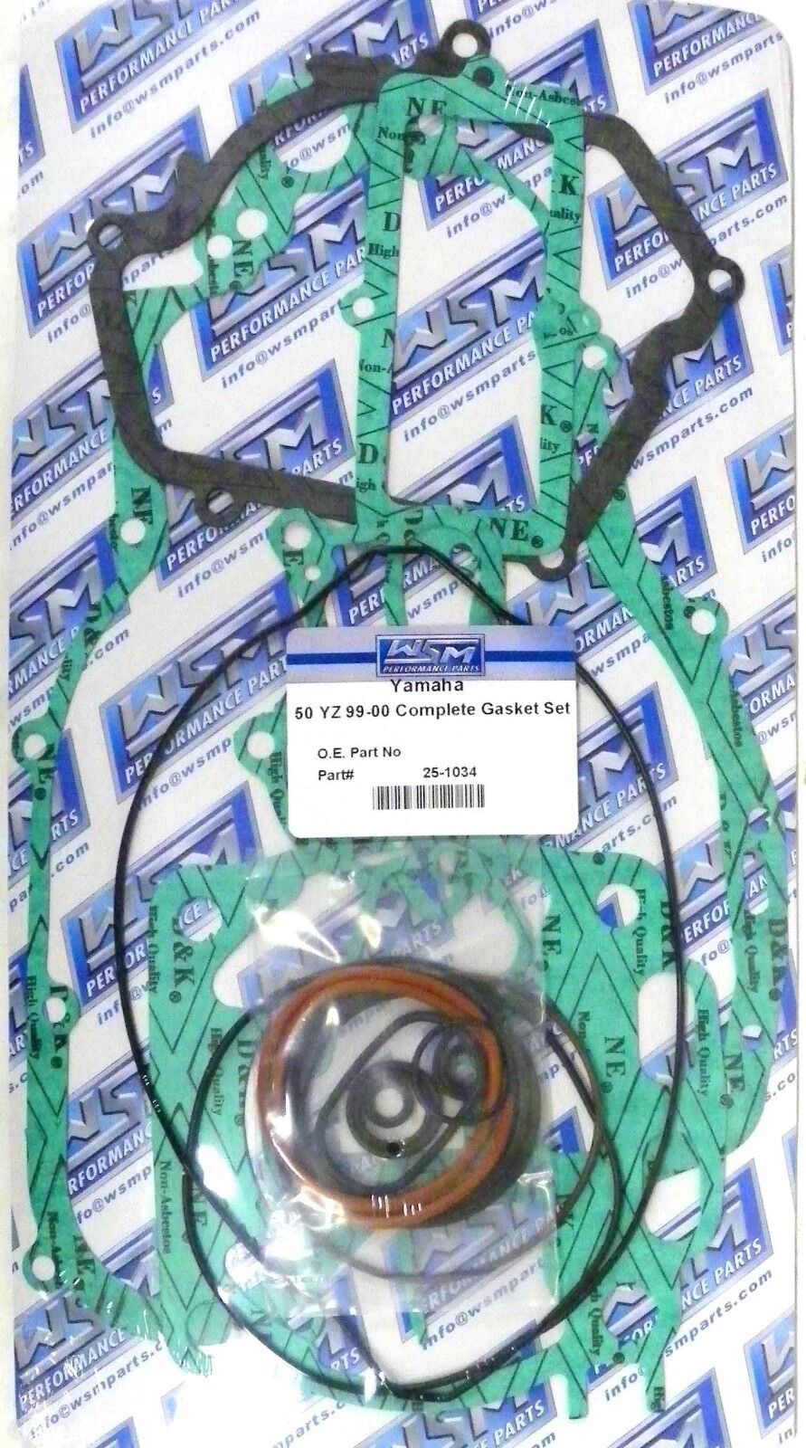 WSM Gasket Kit, Complete: Yamaha 250 YZ '99-'01 - 25-1034