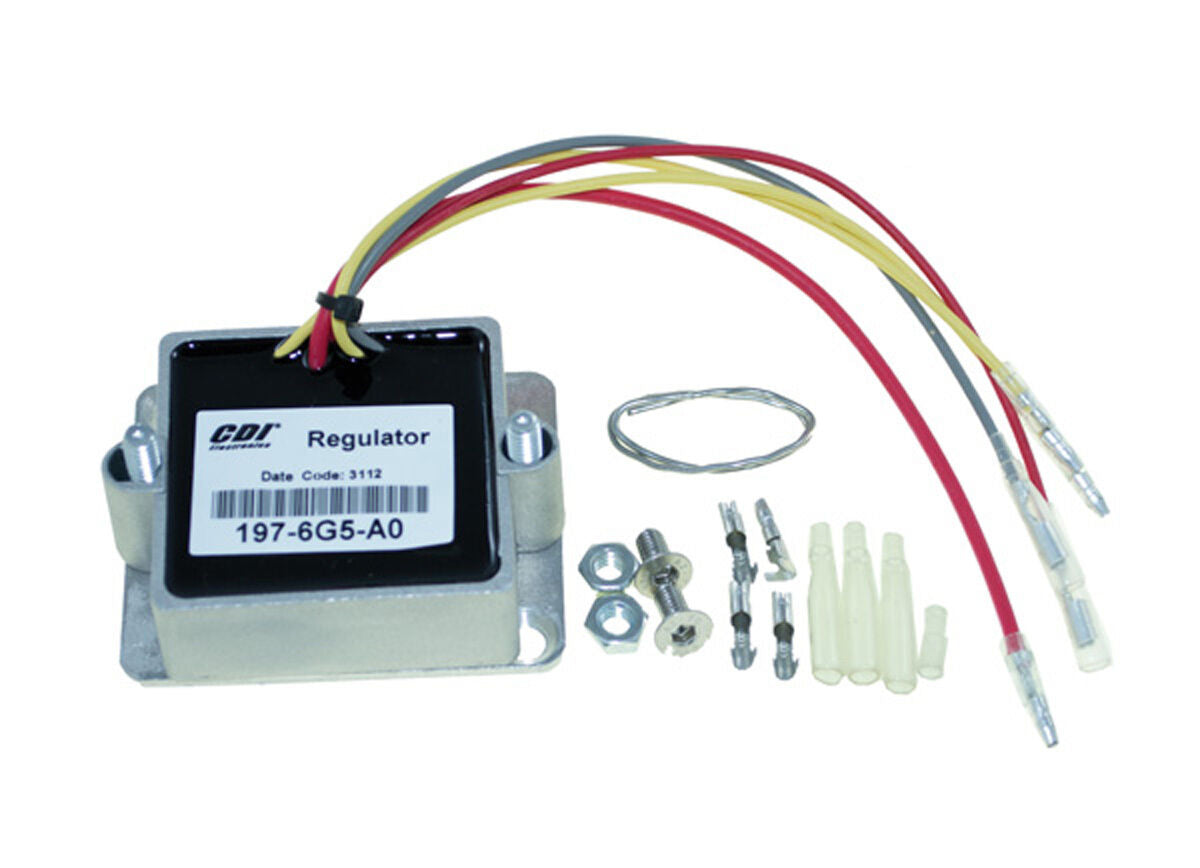 CDI Yamaha 75-225 Hp Regulator / Rectifier 2 STROKE 197-6G5-A0, 6G5-81960-A0-00