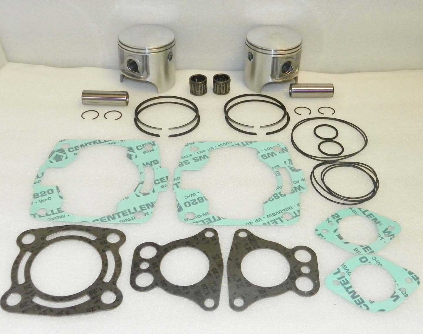 WSM Polaris 700 Top End Piston Rebuild Kit 010-832-13 - .75mm SIZE OEM 2201626