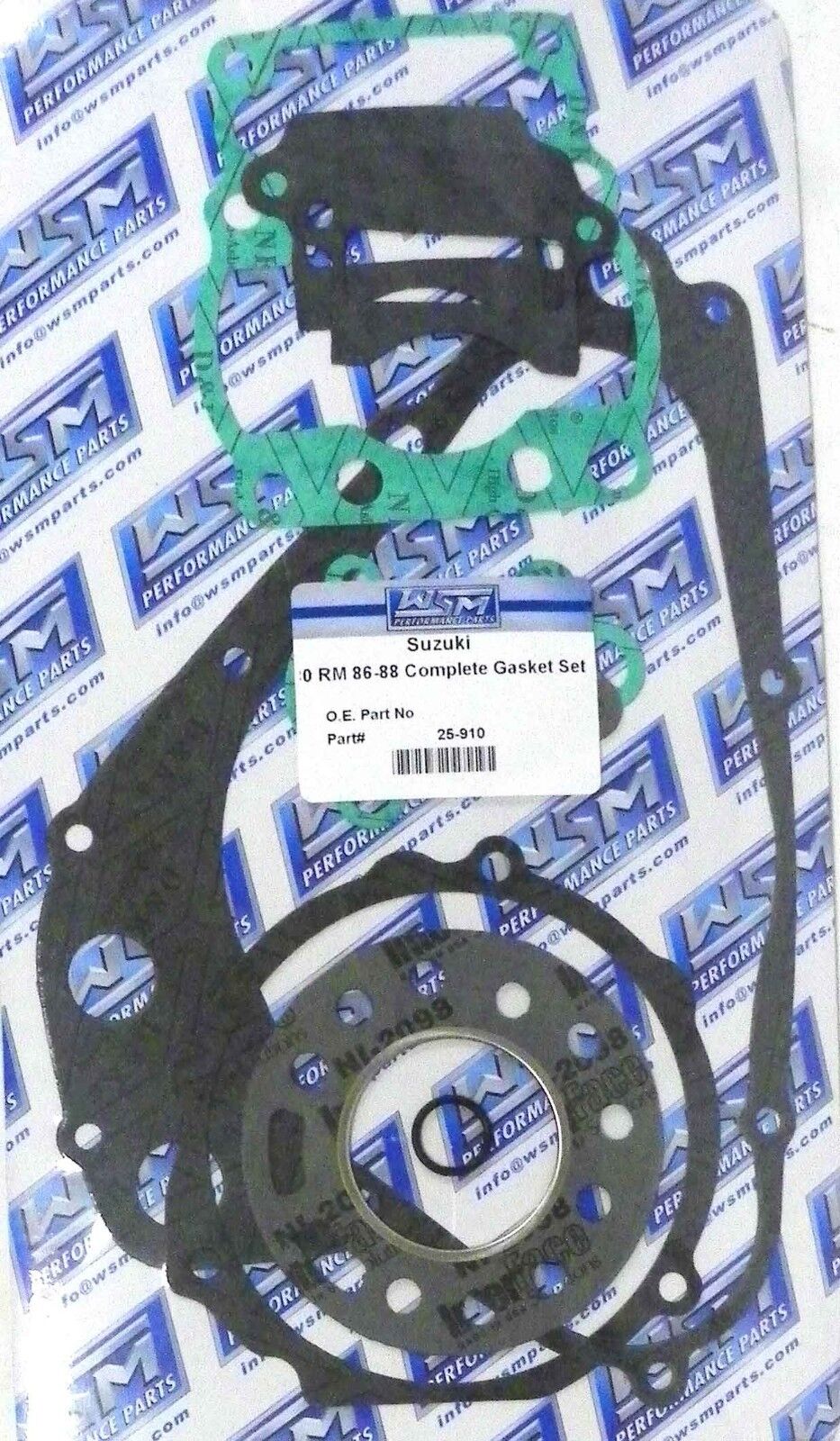 WSM Gasket Kit, Complete: 80 RM '86-'88 - 25-910