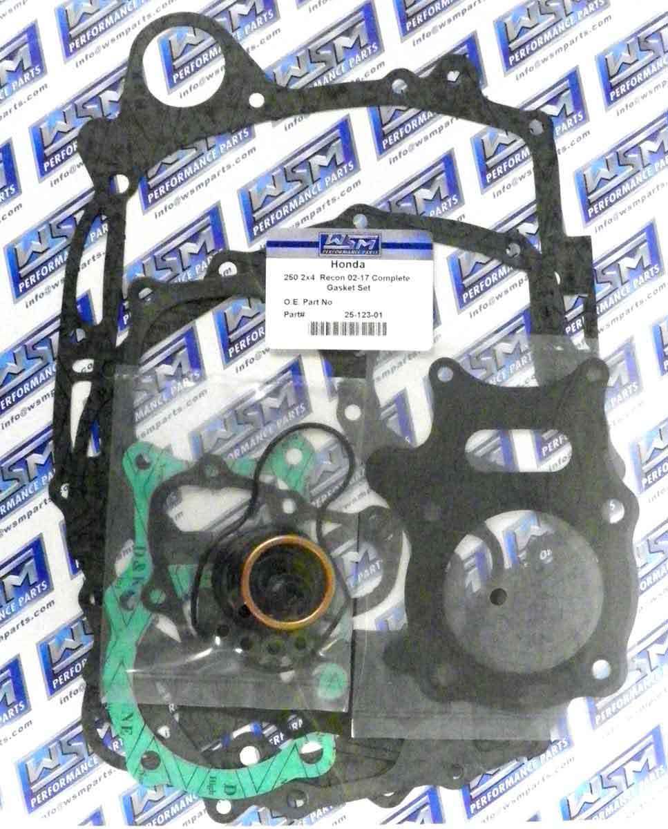 WSM Gasket Kit, Complete: Honda 250 TRX '02-'20 - 25-123-01, 06115-HM8-A40