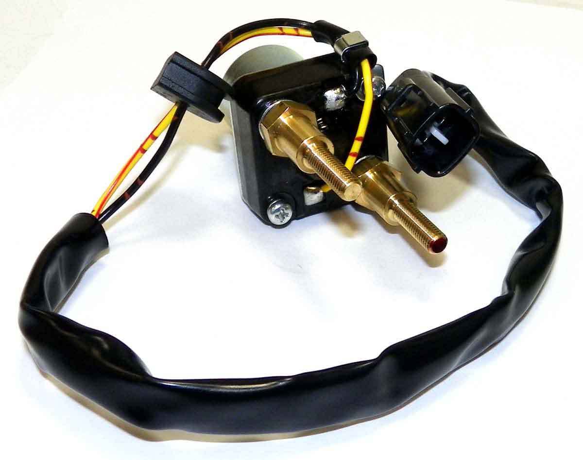 WSM Kawasaki 1100 / 1200 / 1500 Starter Relay '02-'23 - 004-133-01, 27010-3777