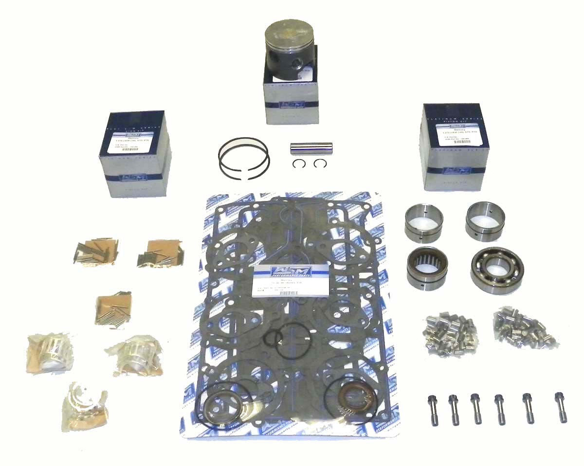 Mercury 70-90 Hp 3 Cyl (Bottom Guided) Rebuild Kit .040 SIZE 3.415" - 100-25-14