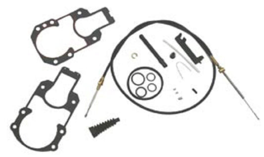 MERCRUISER ALPHA / GEN II LOWER SHIFT CABLE KIT W/ BELLOWS & GASKET 902-110 