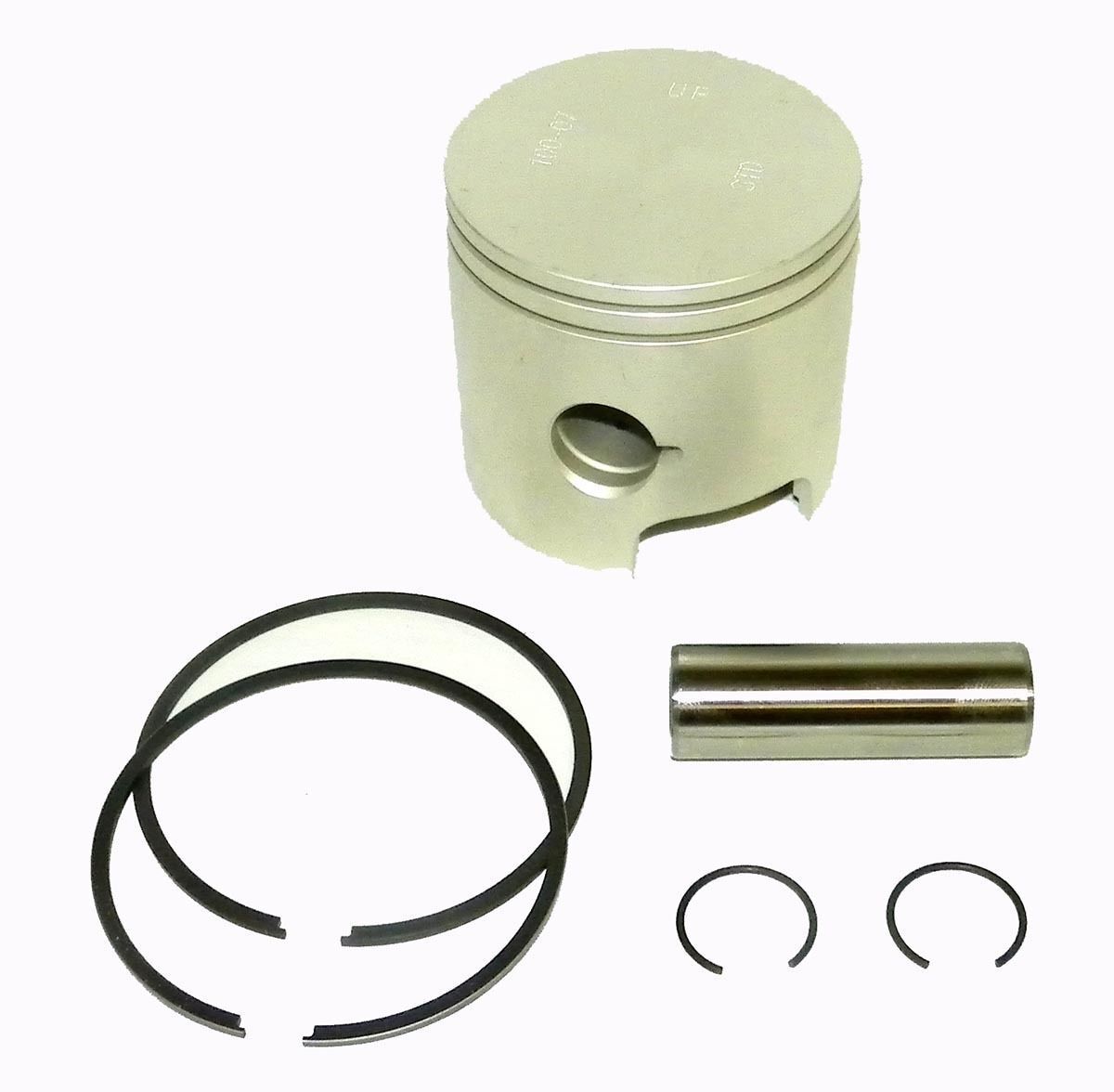 WSM Outboard Mercury 45-60 Hp 2 - Piston Kit '91-'97, 100-07K OEM 783-9613A 1,