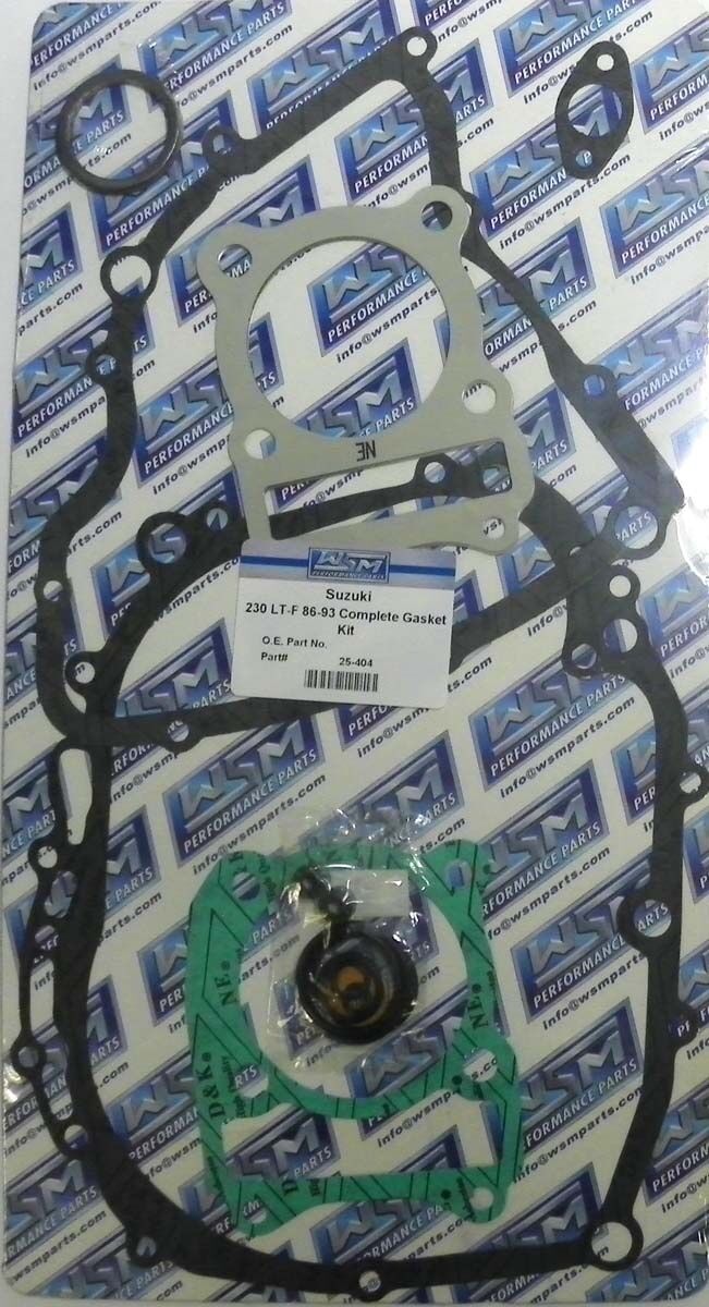 WSM 230 LT COMPLETE GASKET KIT '85-'93,  25-404