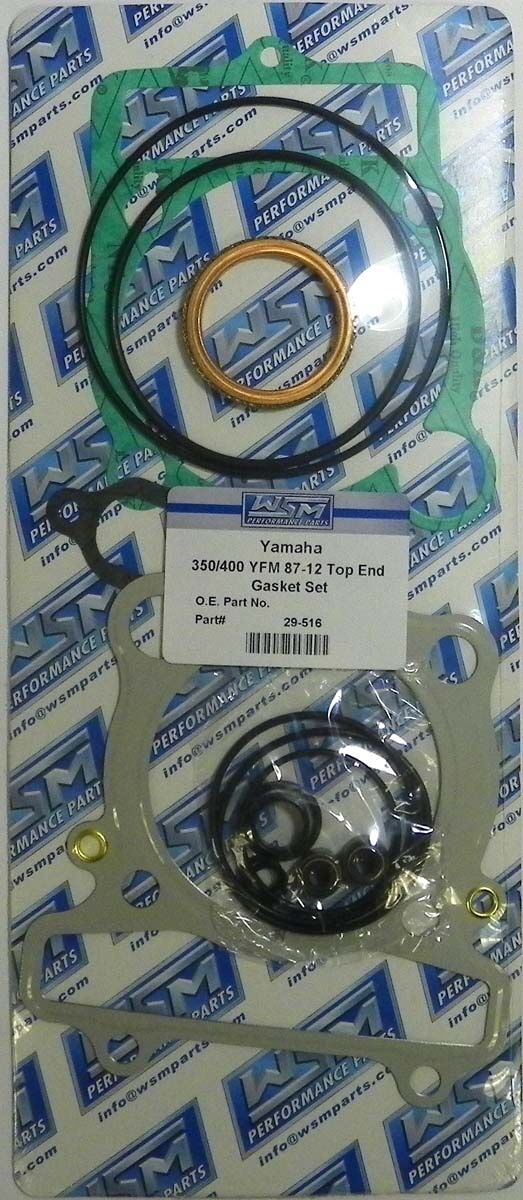 WSM YAMAHA 350 / 400 '87-'13 TOP END GASKET KIT  29-516