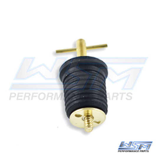 WSM Drain Plug 1'' Brass Twist Type - 650-285, 54844, 7-0094