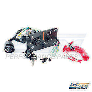 WSM YAMAHA 50-250 HP IGNITION SWITCH PANEL  362-304, 6R5-82570-00-00,6R5-82570-0