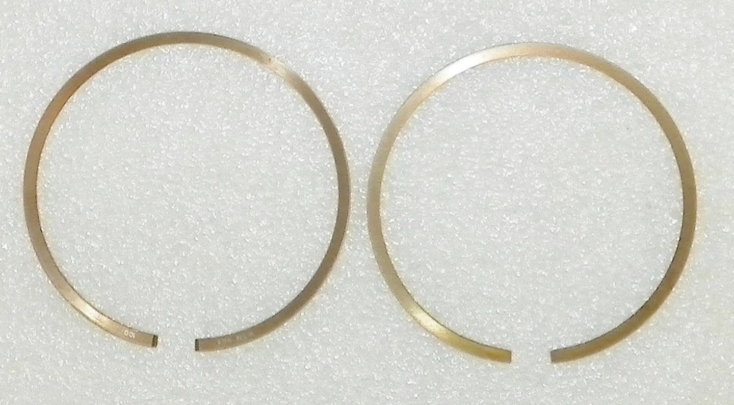 WSM Yamaha 500 Piston Ring Set '89-'93, 010-901-07 - 1mm OVER SIZE ONLY