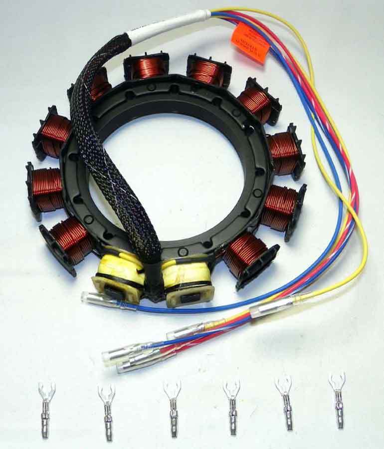 CDI STATOR FORCE / MERCURY / MARINER 70 - 90 HP 9 AMP '87-'95, 174-8778K 1