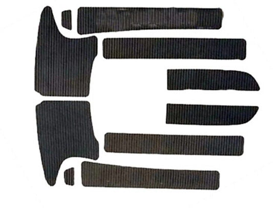 WSM Kawasaki 900 / 1100 / 1500 Pad Black Self Adhesive '97-'08 - 012-109BLK