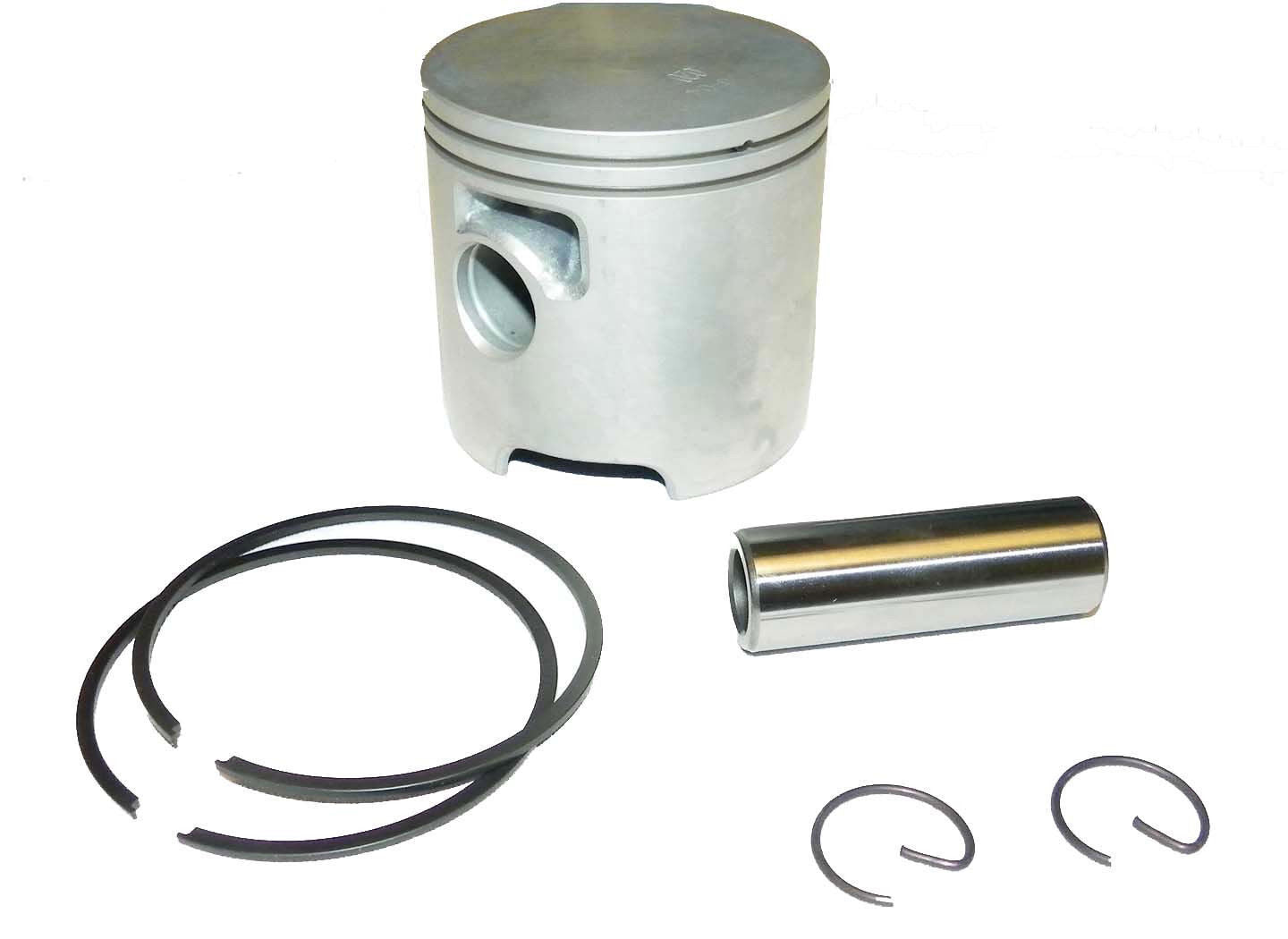 WSM Mercury 15-25 Hp Piston Kit 100-04-07k - 767812968A3 - .040 OVER SIZE 2.602"