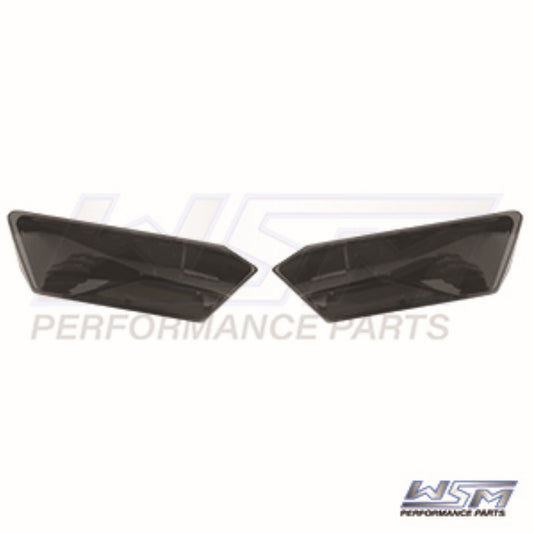 WSM L.E.D Tail Lights Polaris 1000 RZR - Smoked Lenses -  020-355-00