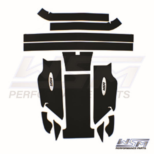 WSM Traction Mat Yamaha 700 Super Jet Freestyle 96-13 - 012-222BLK